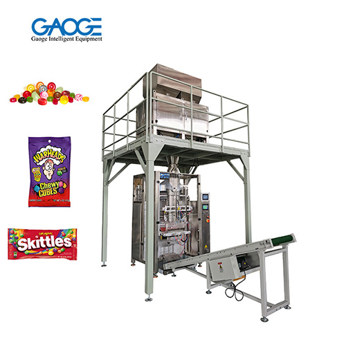 máquina de envasado de dulces y bocadillos