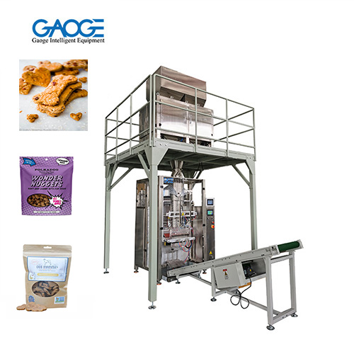 Soluciones de gaoge para máquinas envasadoras de productos de panadería y snacks para mascotas