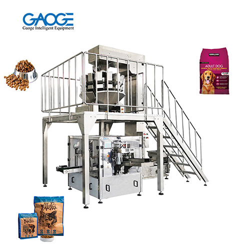 máquina de envasado de gránulos de alimentos para mascotas